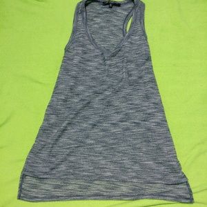 2/$7 Lg blue and white tank top